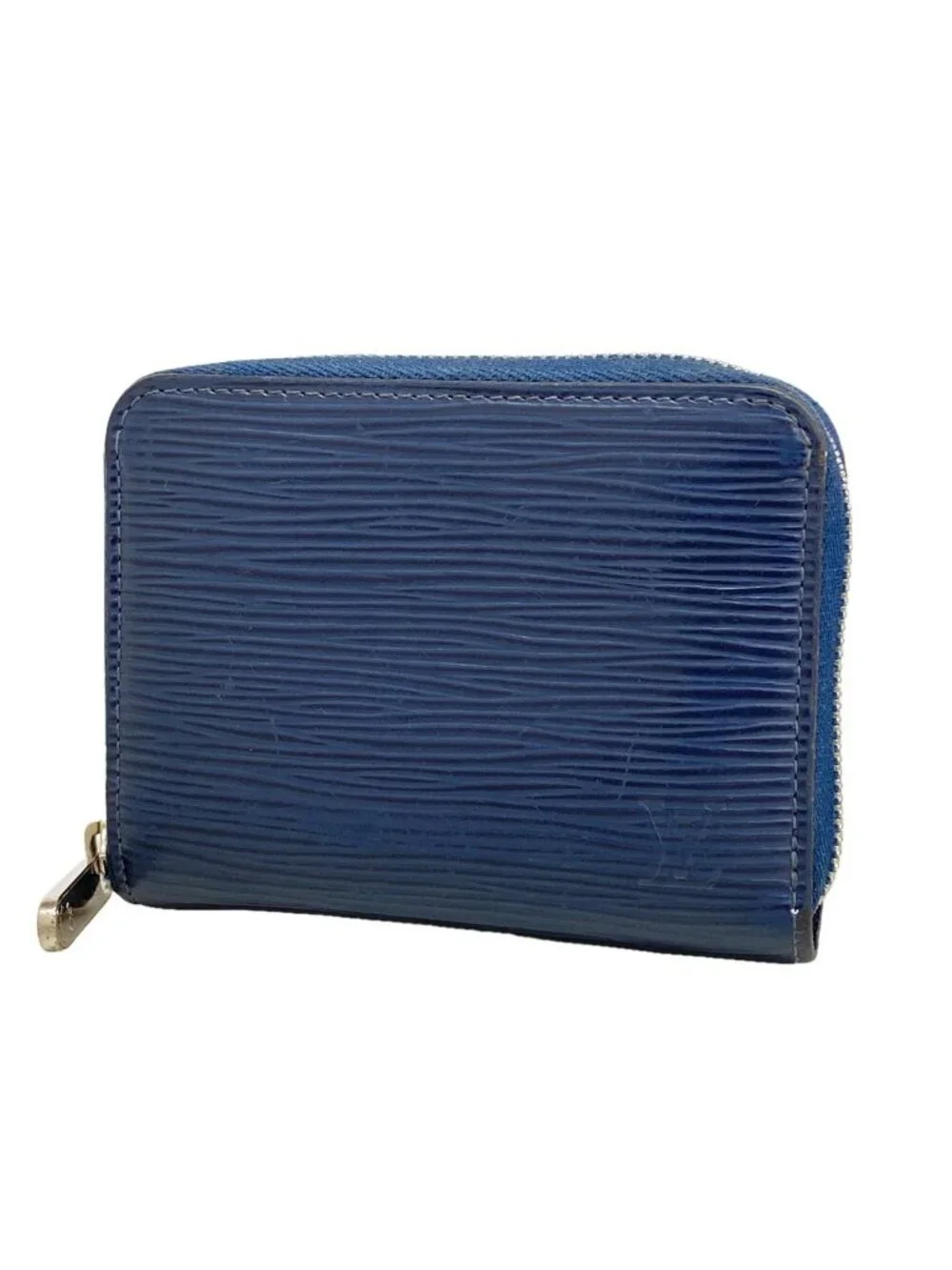 Louis Vuitton Coin Purse Epi Zippy Saphir